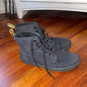 Canvas lace up doc martin’s
